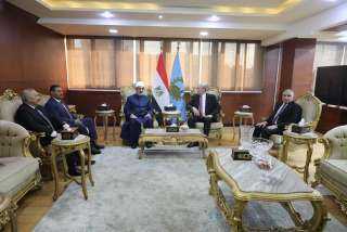 محافظ الغربية يستقبل مفتي الجمهورية لبحث سبل تعزيز... محافظ الغربية يستقبل مفتي الجمهورية لبحث سبل تعزيز التعاون المشترك