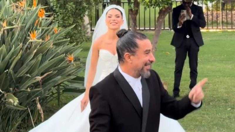 حفل زفاف المخرج هادي الباجوري على هايدي خالد