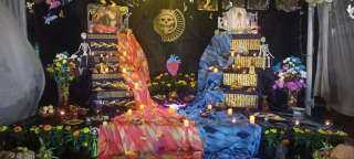 سفارة المكسيك بالقاهرة تحتفل بيوم الموتى بمذبح يجمع... سفارة المكسيك بالقاهرة تحتفل بيوم الموتى بمذبح يجمع بين رموز الحضارتين المصرية والمكسيكية