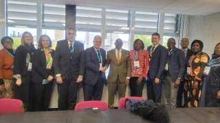 عاشور يبحث سبل التعاون مع وزيري التعليم النيجيري... عاشور يبحث سبل التعاون مع وزيري التعليم النيجيري والشباب الغاني