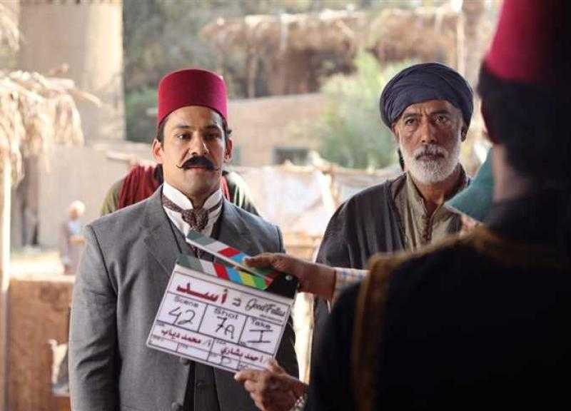 علي قاسم ينتهي من تصوير مشاهده في فيلم أسد