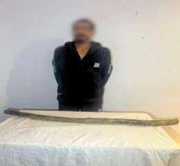 القبض على شخص لممارسته البلطجة بدمياط القبض على شخص لممارسته البلطجة بدمياط