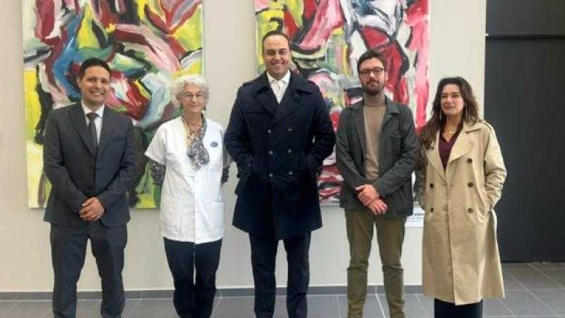 رئيس هيئة الرعاية الصحية يتفقد مستشفيات جامعة مونبلييه بفرنسا