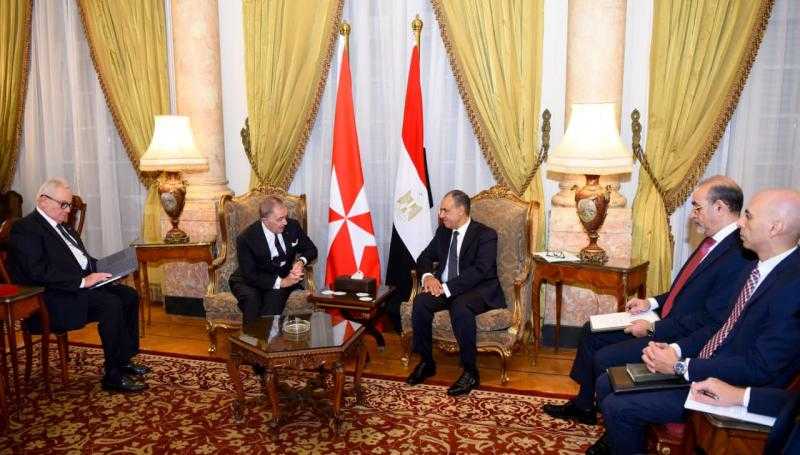 «عبد العاطي» يلتقي بوزير خارجية فرسان مالطا