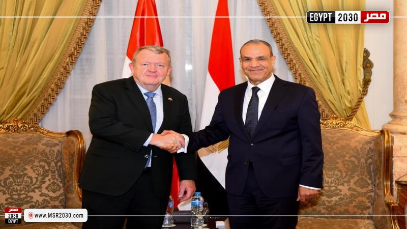 وزير الخارجية ونظيره الدنماركي