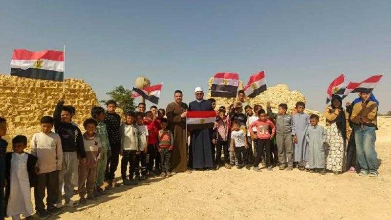 أوقاف شمال سيناء تنظم زيارة ميدانية لأطفال البرنامج التثقيفي إلى قلعة نخل الأثرية