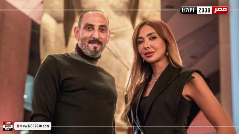 مي جلال وخالد عزام