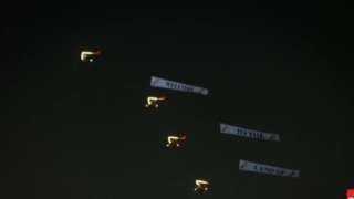 أهلا بكم فى أرض السلام.. سماء المتحف المصرى الكبير ترحب بالضيوف