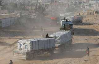 غزة: دخول 24% فقط من الشاحنات المتفق عليها منذ سريان قرار وقف إطلاق النار