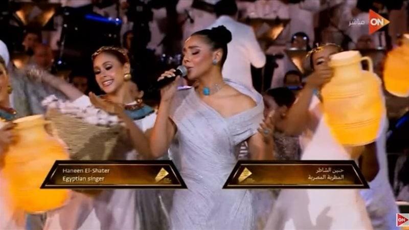 حنين الشاطر.. موهبة صاعدة تخطف الأضواء في افتتاح المتحف المصري الكبير