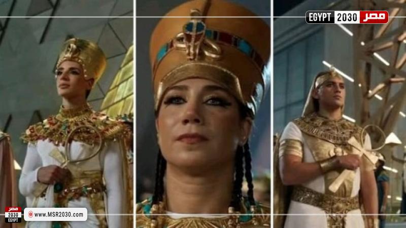 أحمد الجندي وفريدة عثمان وفريال أشرف