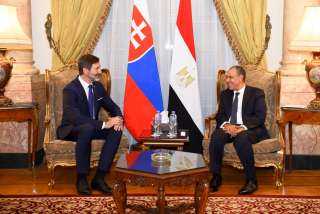 عبد العاطي يبحث مع نظيره السلوفاكي التطورات الإقليمية عبد العاطي يبحث مع نظيره السلوفاكي التطورات الإقليمية