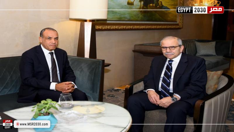 وزير الخارجية يستقبل رئيس وزراء لبنان