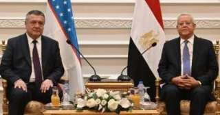 المستشار حنفي جبالي يستقبل رئيس المجلس التشريعي لبرلمان أوزبكستان