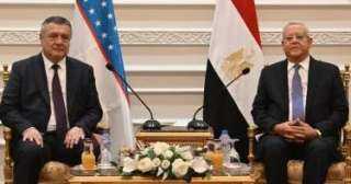 المستشار حنفي جبالي يستقبل رئيس المجلس التشريعي لبرلمان أوزبكستان