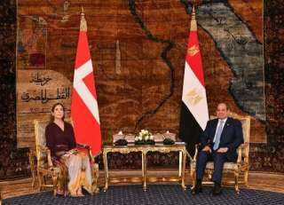 الرئيس السيسي وملكة الدنمارك يؤكدان ضرورة تكثيف الجهود لوقف الحرب في السودان والحد من الجرائم المرتكبة