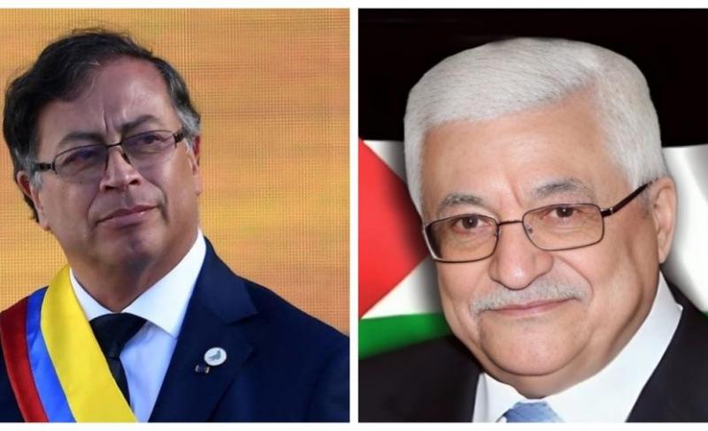 عباس يبحث مع الرئيس الكولومبي سبل دعم الدولة الفلسطينية