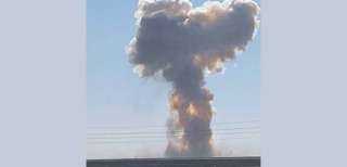 انفجار عنيف بمستودع أسلحة تابع لـ قسد في ريف الحسكة الشمالي الشرقي