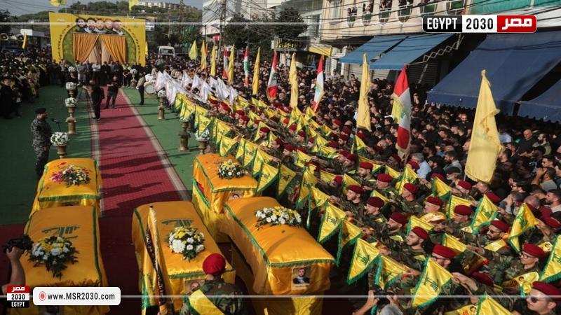 تشييع حاشد لعناصر من حزب الله