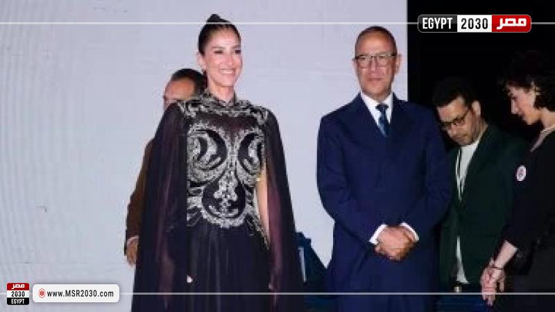 تكريم أشرف عبد الباقي وحنان مطاوع