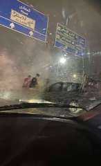 السيطرة على حريق سيارة أعلى محور حسب الله... السيطرة على حريق سيارة أعلى محور حسب الله الكفراوي دون إصابات