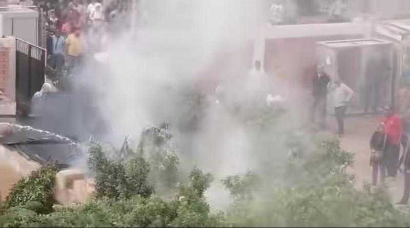 حريق داخل مدرسة ابتدائية في المنيا