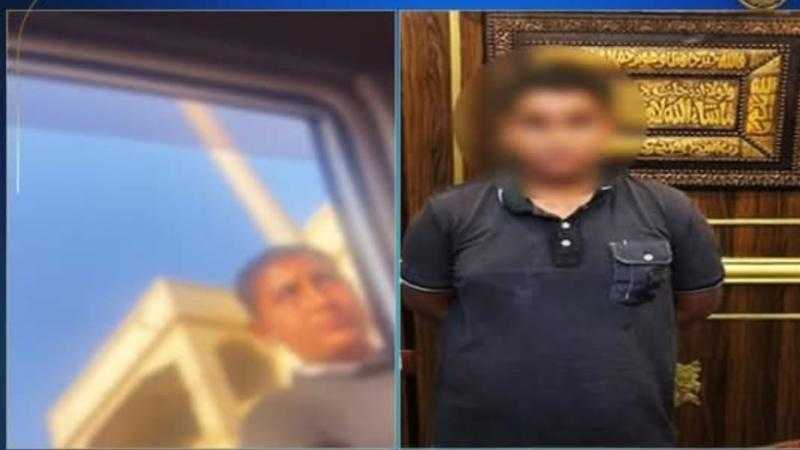 القبض على مراهق لفرضه إتاوة على قائد سيارة بالهرم