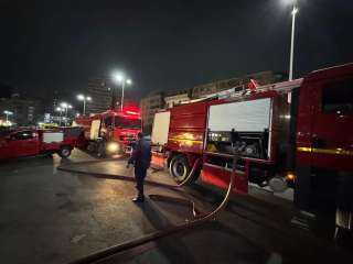 السيطرة على حريق داخل مكتب حجز تذاكر طيران بقليوب دون إصابات