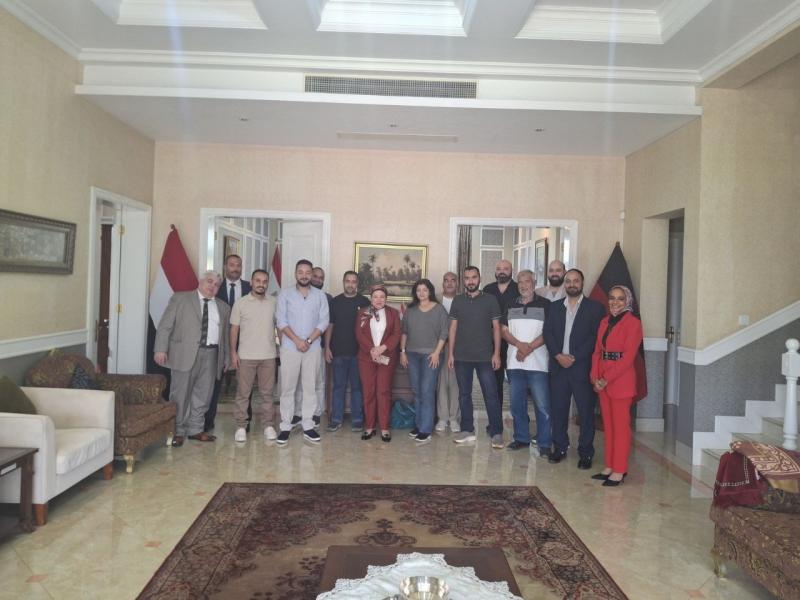 السفيرة المصرية في مالاوي تلتقي رموز الجالية لبحث أوضاعهم وتعزيز التواصل