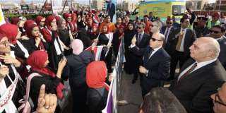 محافظ كفر الشيخ يشارك أهالي البرلس احتفالات الذكرى الـ69 لمعركة البحر المجيدة