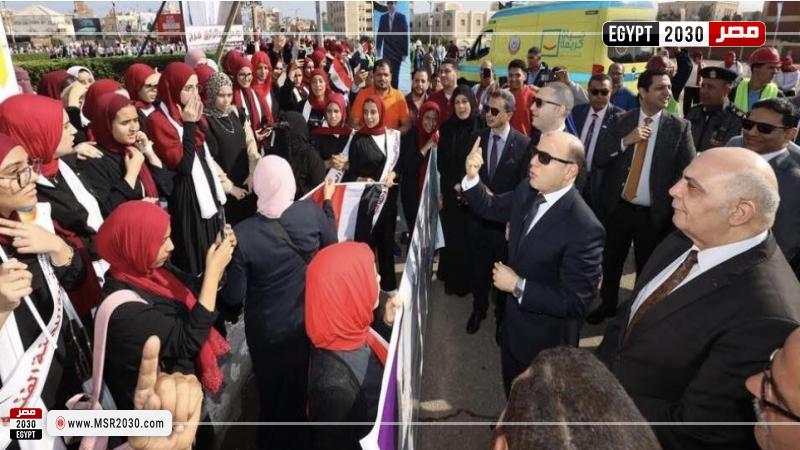 أهالي كفر الشيخ يحييون محافظ كفر الشيخ