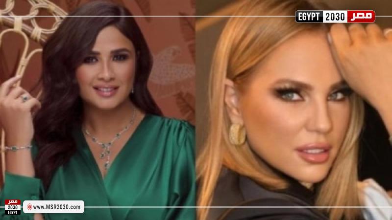 شيرين رضا وياسمين عبدالعزيز 