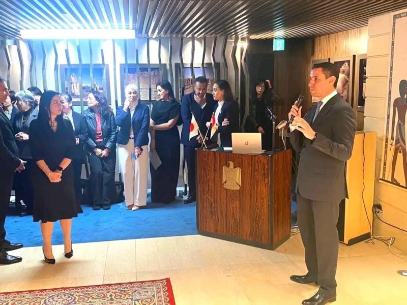 بحضورممثلين للخارجية والجايكا.. احتفالية للسفارة المصرية بطوكيو بمناسبة افتتاح المتحف الكبير