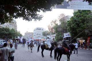 وسط احتفالية بالخيول.. انطلاق أول مهرجان للفنون والحرف التراثية في قنا