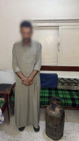 ضبط عاطل سرق أسطوانة بوتاجاز بالشرقية بعد تداول فيديو الواقعة