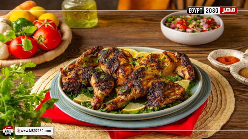 الفراخ المشوية 