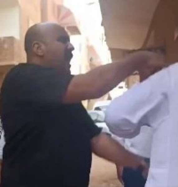 التعدى على مسن السويس 