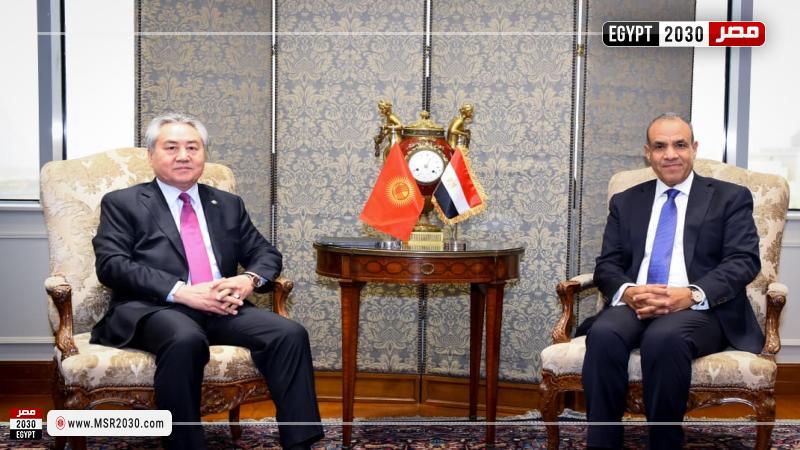 وزير الخارجية ونظيره القيرغيزي 