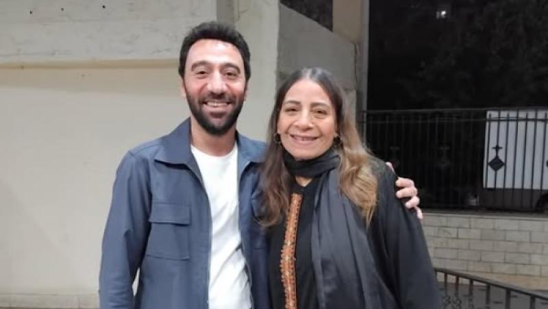 عفاف مصطفى ومحمد.  سلام 
