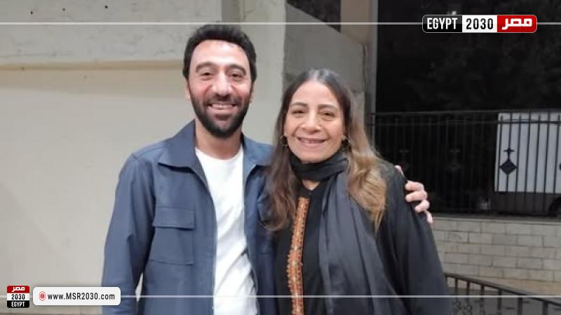 عفاف مصطفى ومحمد.  سلام 