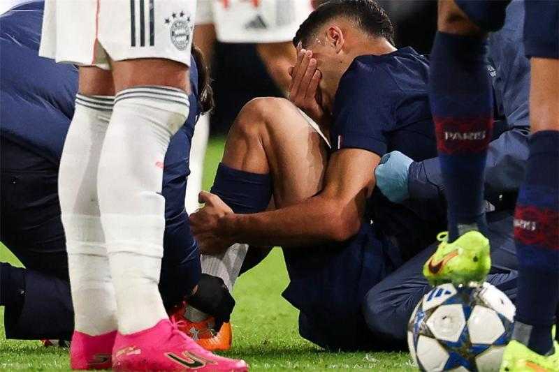 الكشف عن مدة إصابة أشرف حكيمي وموقفه من المشاركة في أمم إفريقيا