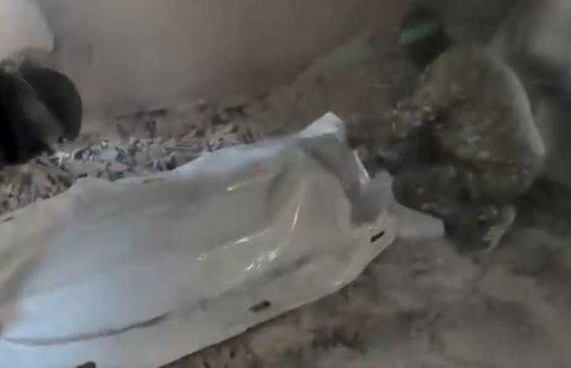 فيديو.. القسام تضلل جيش الاحتلال خلال عمليات استخراج جثث الأسرى