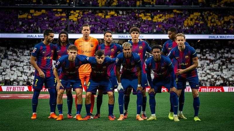 برشلونة يتأخر أمام كلوب بروج بهدفين لهدف في الشوط الأول بدوري أبطال أوروبا