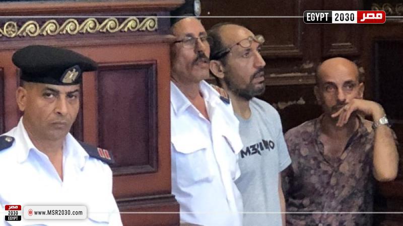 سفاح المعمورة خلال جلسة المحاكمة 