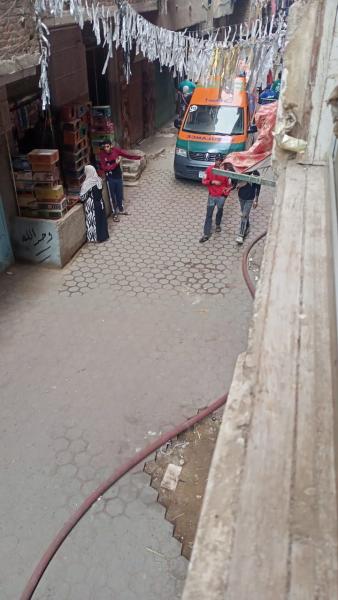 موقع حادث شبرا الخيمة