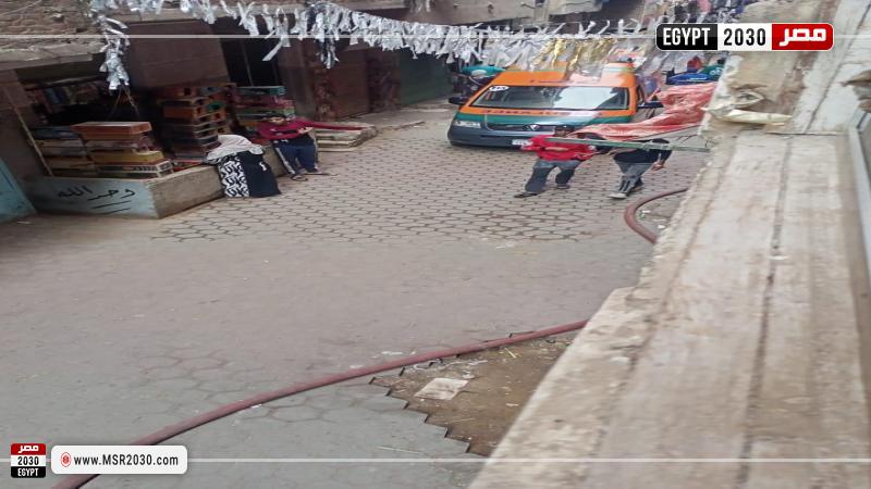 موقع حادث شبرا الخيمة