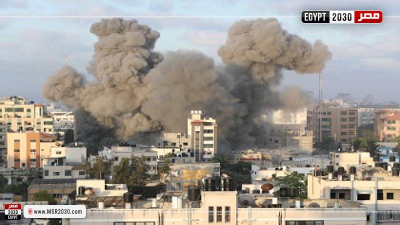 آثار العدوان الإسرائيلي على غزة