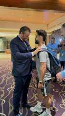 بيراميدز يغادر فندق الإقامة متجهًا إلى استاد آل... بيراميدز يغادر فندق الإقامة متجهًا إلى استاد آل نهيان لمواجهة الزمالك في السوبر المصري