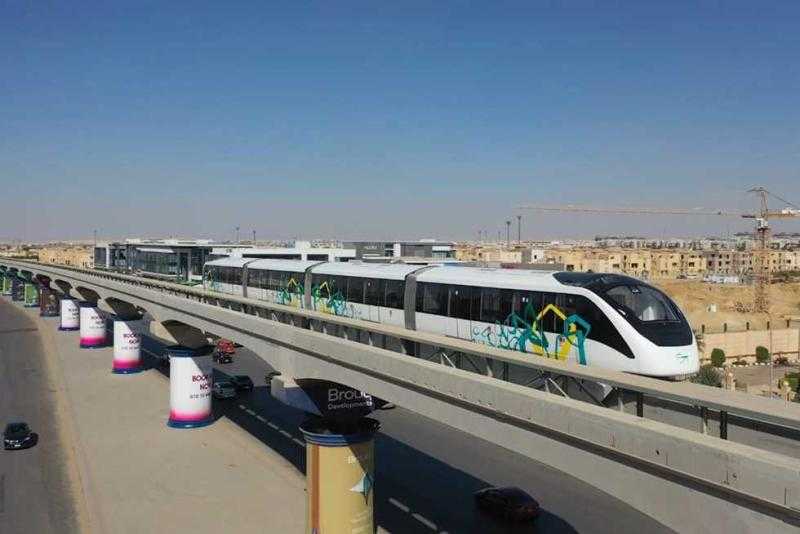 وزارة النقل تعلن افتتاح المونوريل للركاب الأسبوع الأول من يناير 2026