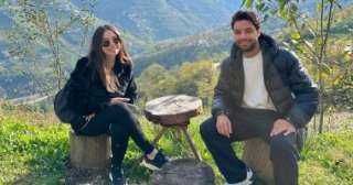 أحمد جمال يشارك لحظات من شهر العسل مع... أحمد جمال يشارك لحظات من شهر العسل مع زوجته فرح الموجي